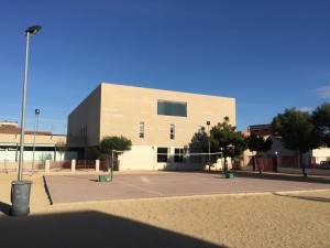 Recuperación de otra pista deportiva.